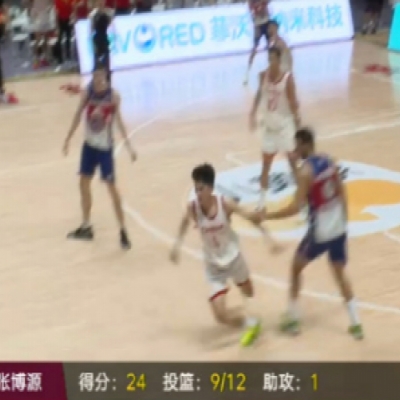 15 Shots for 24 Points! Defeating Serbia’s U18 Team! The Only Chinese Forward with NBA Potential…