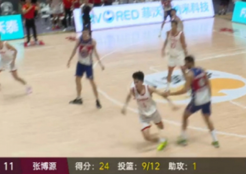 15 Shots for 24 Points! Defeating Serbia’s U18 Team! The Only Chinese Forward with NBA Potential…-0