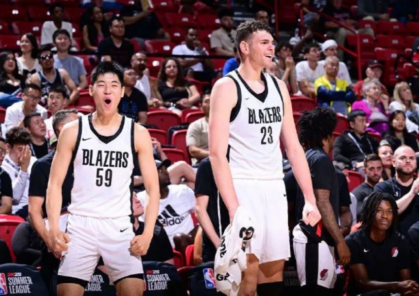 Trail Blazers Announce! Cui Yongxi Ready for the NBA Again! China's Top Forward Shows His Talent...-2